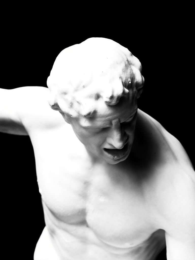 Bronze statue representing the Emotional dimension